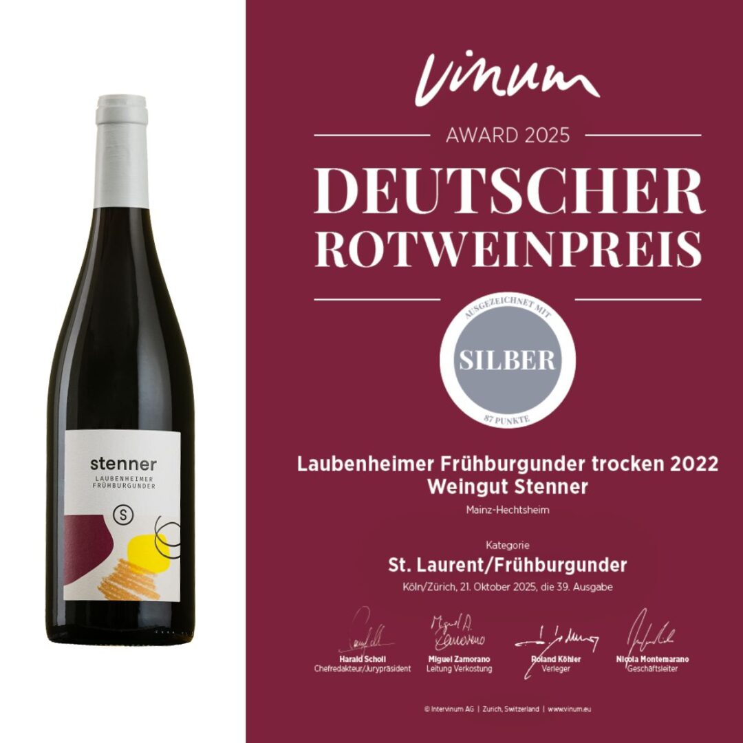 vinum rotweinpreis frühburgunder