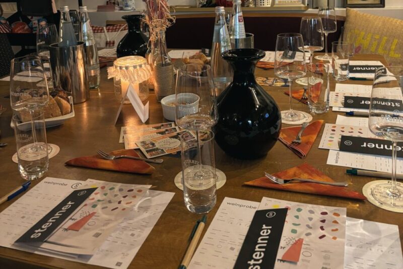 weinprobe indoor